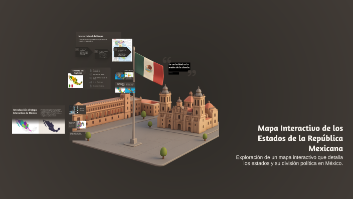Mapa Interactivo de los Estados de la República Mexicana by Itzel Cruz ...