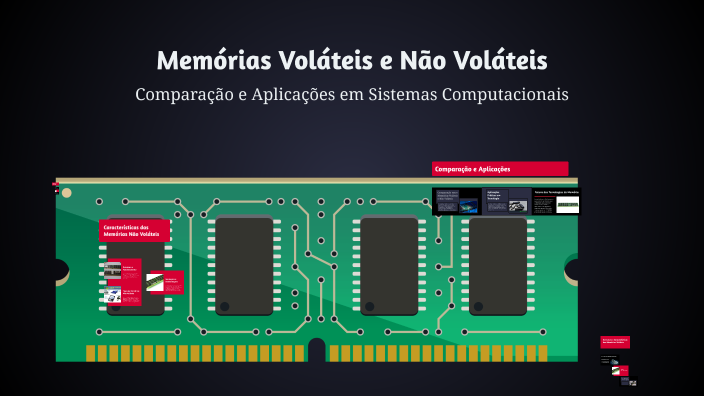 Memórias Voláteis e Não Voláteis by KAUAN PROSZEK DE BARROS on Prezi