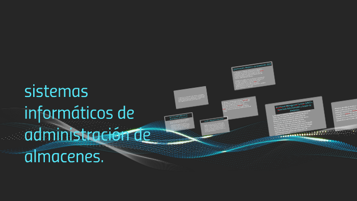 sistemas informáticos de administración de almacenes by Miguel Lopez