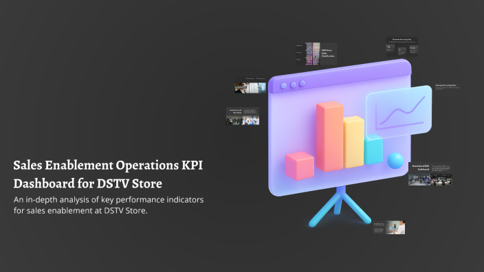 Sales Enablement Operations KPI Dashboard for DSTV Store by sirat moin ...