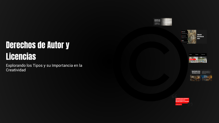 Derechos de Autor y Licencias by jajanose ñaa on Prezi
