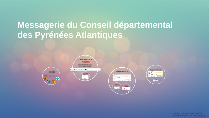 Messagerie du Conseil départemental by Philippe Lescarret on Prezi Next