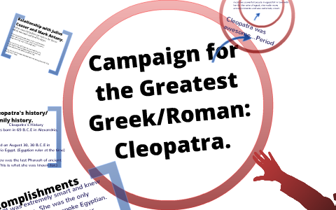 Grace and Katie Prezie for History on Cleopatra by Grace Alvarez on Prezi