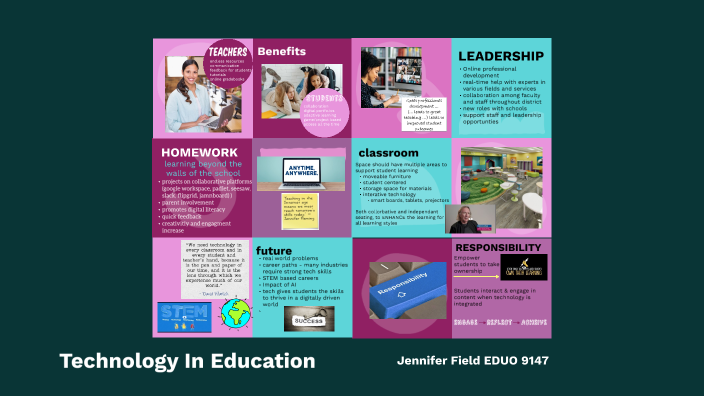 Technology In Education by Jennifer Field on Prezi