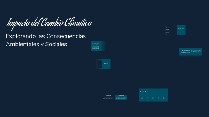 Impacto del Cambio Climático by Juan Andres on Prezi
