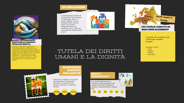 TUTELA DEI DIRITTI UMANI E LA DIGNITÀ by Carlo Vergari on Prezi