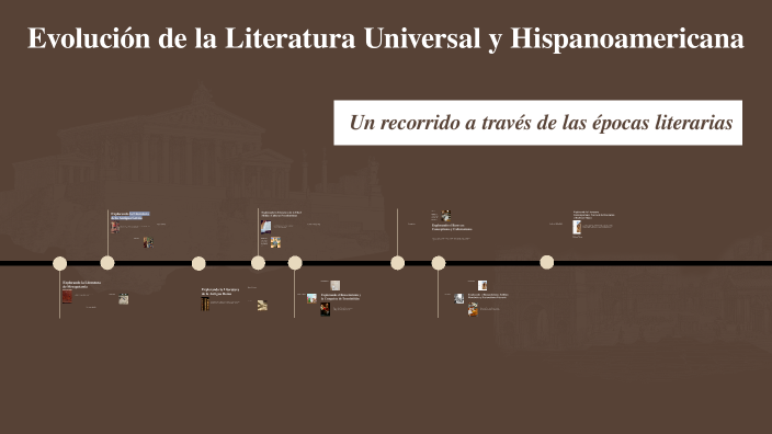 Linea Del Tiempo De La Literatura Hispanoamericana prezi.com