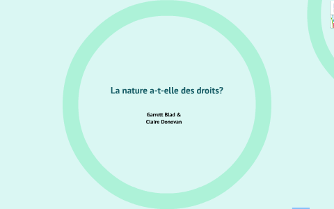 dissertation philo la nature a t elle des droits