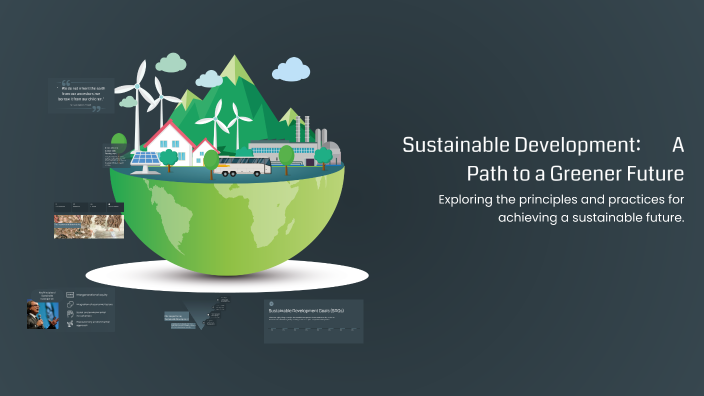 Sustainable Development: A Path to a Greener Future by Gopishetty ...