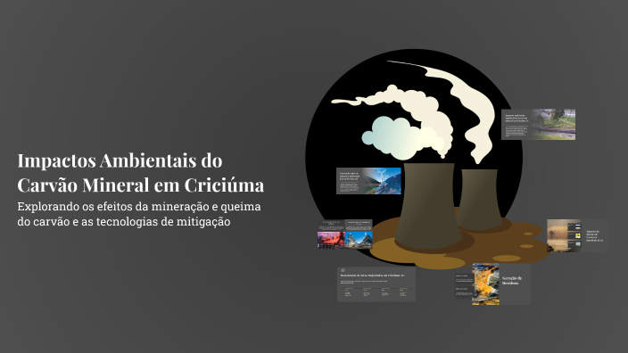 Impactos Ambientais do Carvão Mineral em Criciúma by jennifer dos ...