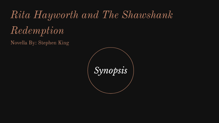 shawshank redemption synopsis