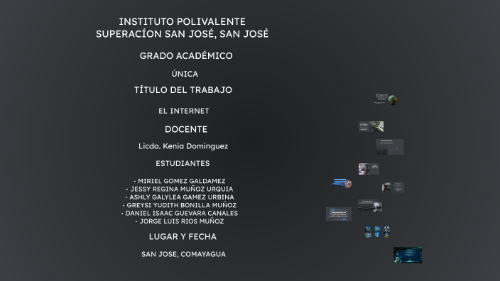 El Impacto del Internet en la Sociedad by reina mancia mejia on Prezi
