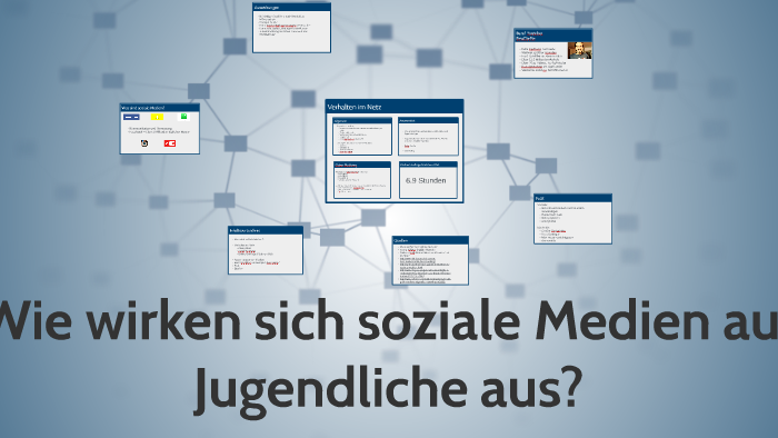 Wie Wirken Sich Soziale Medien Auf Jugendliche Aus? By Fabian Tenfelde ...