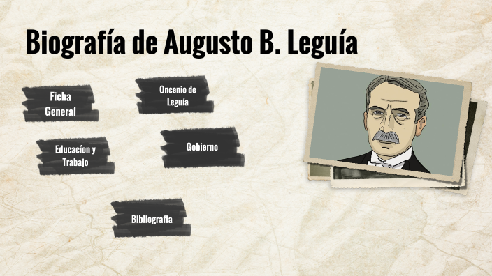 DON AUGUSTO B. LEGUÍA SALCEDO (Biografía) By Juan Pablo ARREDONDO ...