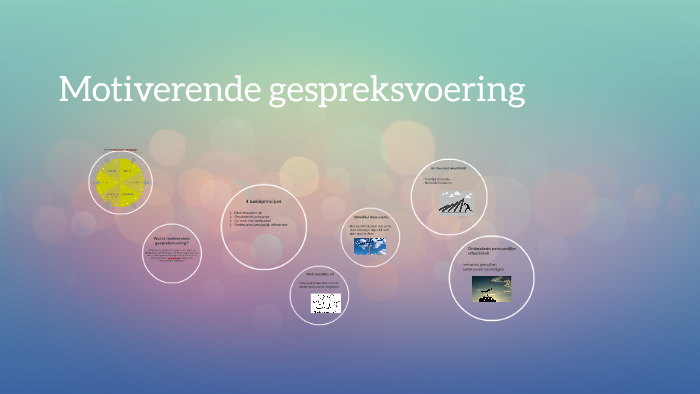 Basisprincipes Motiverende Gespreksvoering By Elke Noblesse On Prezi