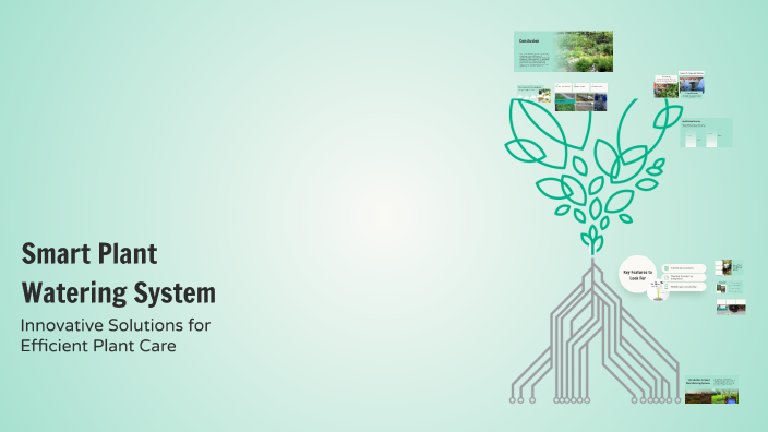 Smart Plant Watering System by DIVYARITHIKA S on Prezi