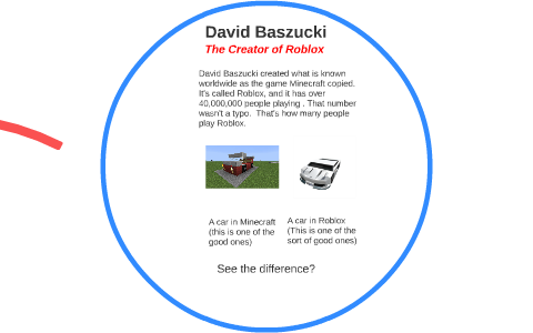 You Met David Baszucki - Roblox