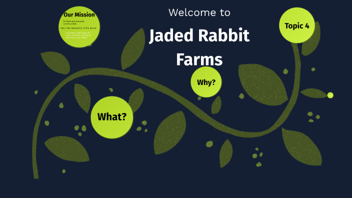 Jaded Rabbit Farms by jevon Bernard on Prezi