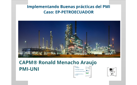 Implementando Buenas prácticas del PMI by Ronald Menacho