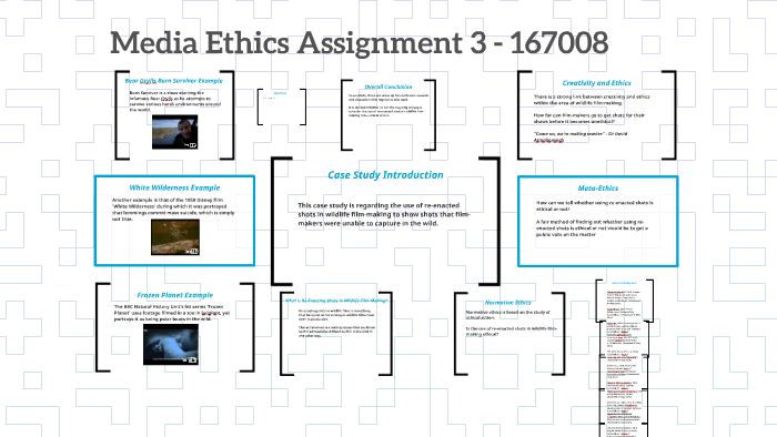 media ethics assignment