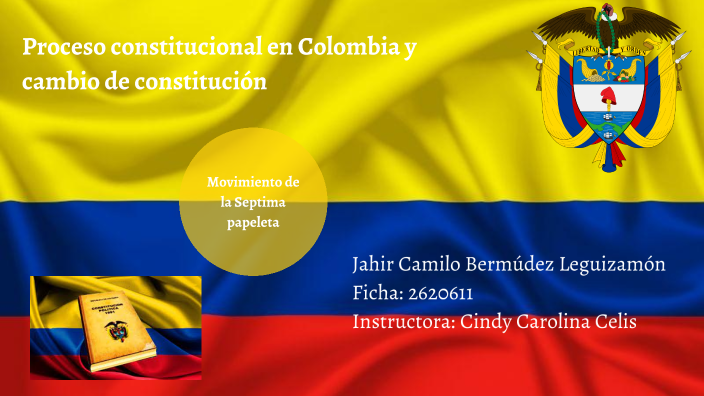 Proceso Constitucional En Colombia Y Cambio De Constitución By Jahir ...