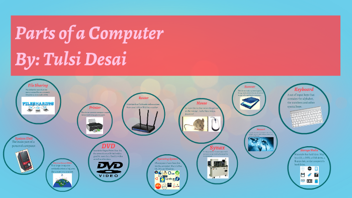 Parts of a Computer by Tulsi Desai on Prezi