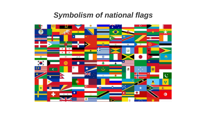 Symbolism of national flags by Michael Duke