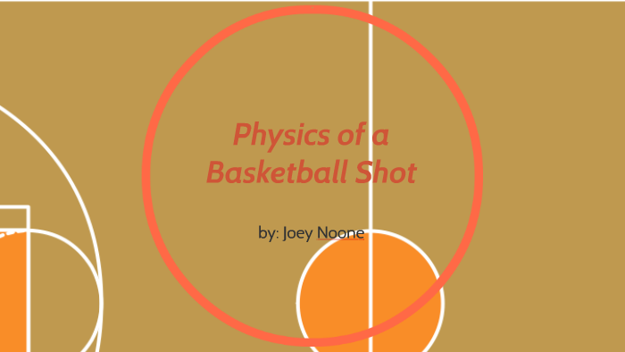 Physics of a Basketball Shot by J Noone on Prezi