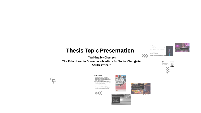 THESIS TOPIC PRESENTATION by Xander Z on Prezi
