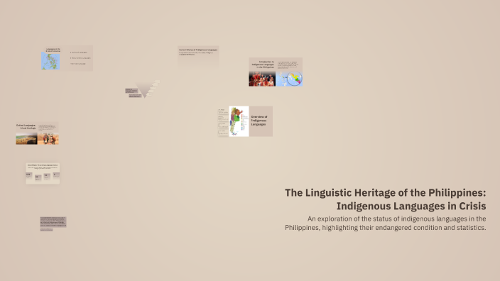 The Linguistic Heritage of the Philippines: Indigenous Languages in ...
