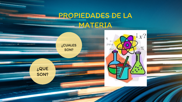 PROPIEDADES DE LA MATERIA By Cony Romero