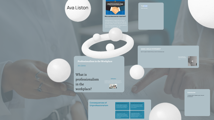 Professionalism in the Workplace by Ava Liston on Prezi