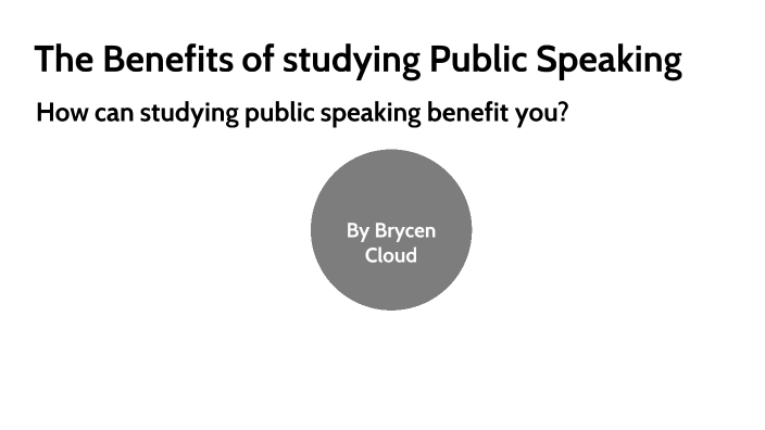 benefits of public speaking essay in english