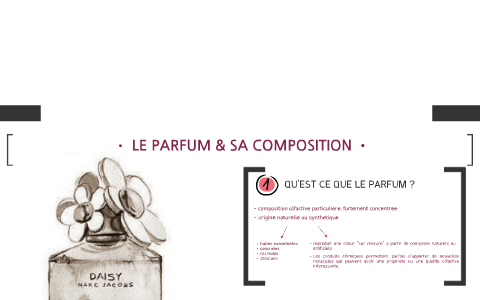 chef de produit parfum