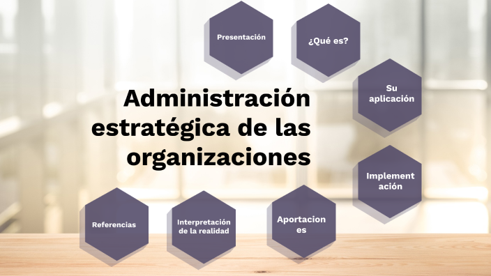 Administración estratégica de las organizaciones by Saida Patlan Alanis