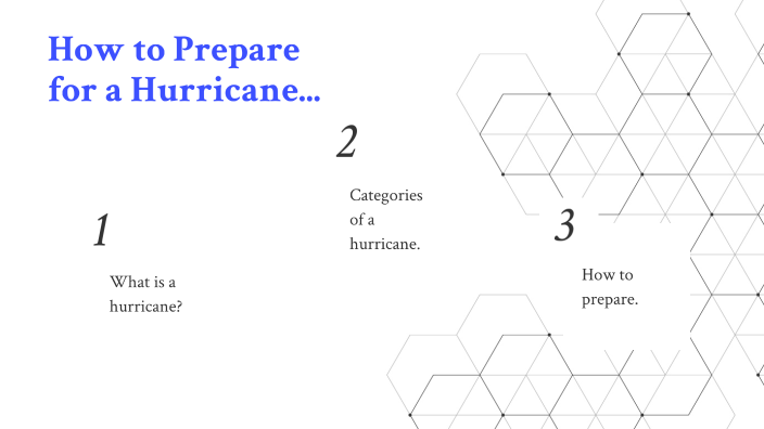 How to Prepare for a Hurricane by julia costas on Prezi