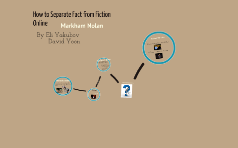 How to Separate Fact from Fiction Online by David Yoon