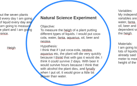 natural experiment definition biology