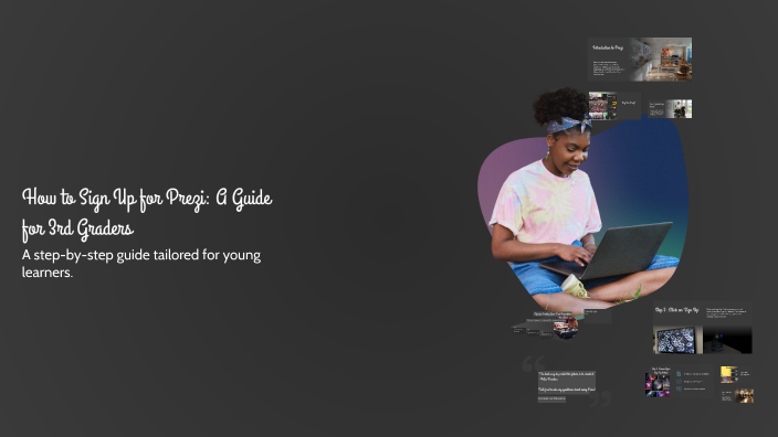 How to Sign Up for Prezi: A Guide for 3rd Graders by Masaaki Wake on Prezi