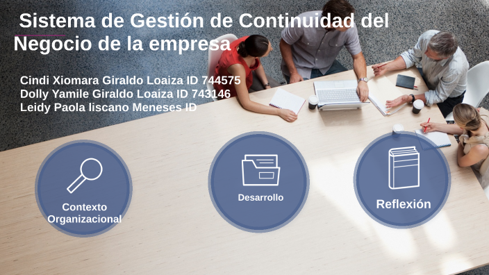 Continuidad de negocio by Xiomara Giraldo on Prezi
