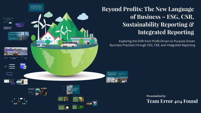 Beyond Profits: The New Language of Business – ESG, CSR, Sustainability ...