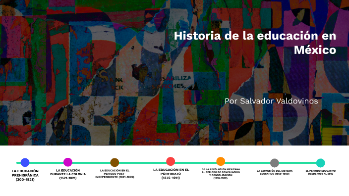 Historia de la educación en México by SALVADOR VALDOVINOS ALCANTAR on Prezi