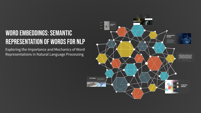 Word Embeddings: Semantic Representation of Words for NLP by Patience ...