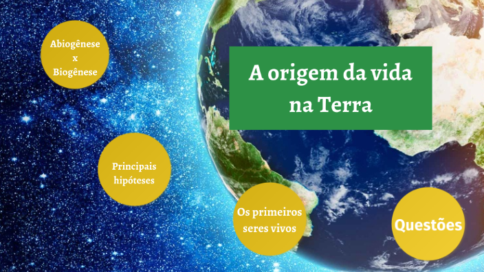 A origem da vida na Terra by Antonio Leal on Prezi