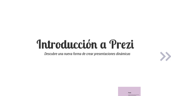 Introducción a Prezi by Rachel Acosta on Prezi