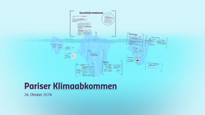 Pariser Klimaabkommen by Amy D on Prezi