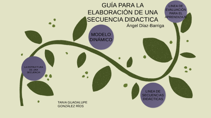 GUÍA PARA LA ELABORACIÓN DE UNA SECUENCIA DIDÁCTICA By Tania Guadalupe ...