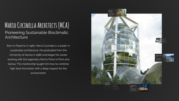 Mario Cucinella Architects (MCA) by Ludovico Toni on Prezi