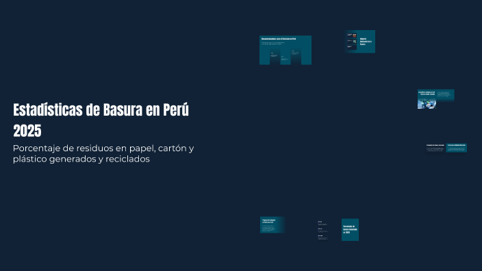 Estadísticas de Basura en Perú 2025 by leshmo y.z on Prezi