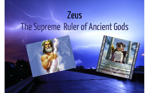 Zeus: Supreme Ruler of the Ancient Greek Gods by Carmella Gomez